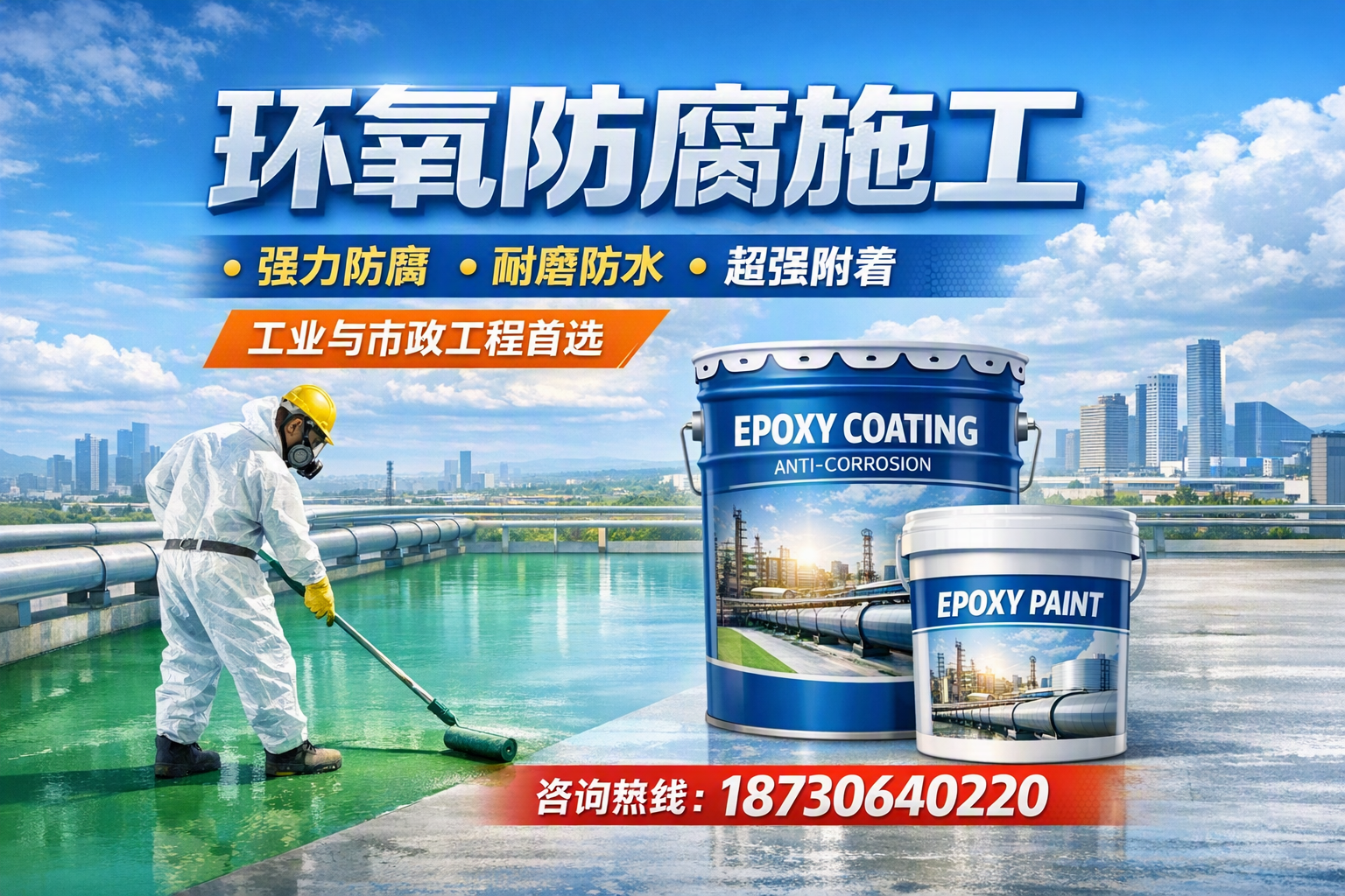 在 榆林 进行环氧防腐施工的注意事项